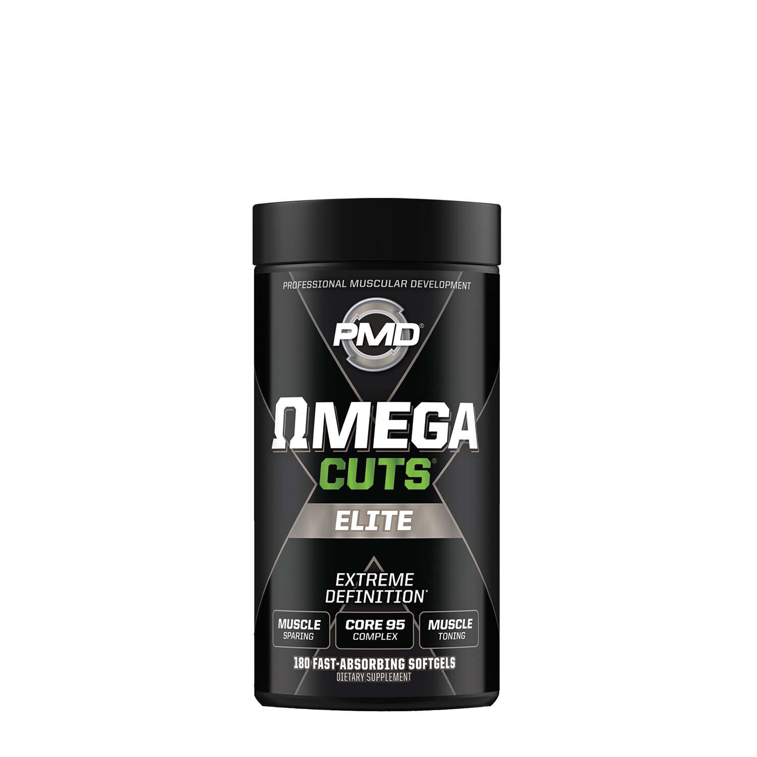 Omega Cuts Elite - 180 Softgels (90 Servings)  | GNC